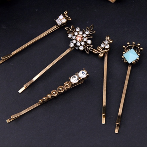 NEW Anthropologie Galanteries Bobby Pin Set - Picture 2 of 2